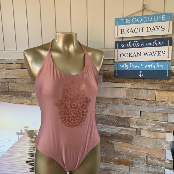 NWOT • SPIRITUAL GANGSTER • HAMSA ONE PIECE - Picture 3 of 8